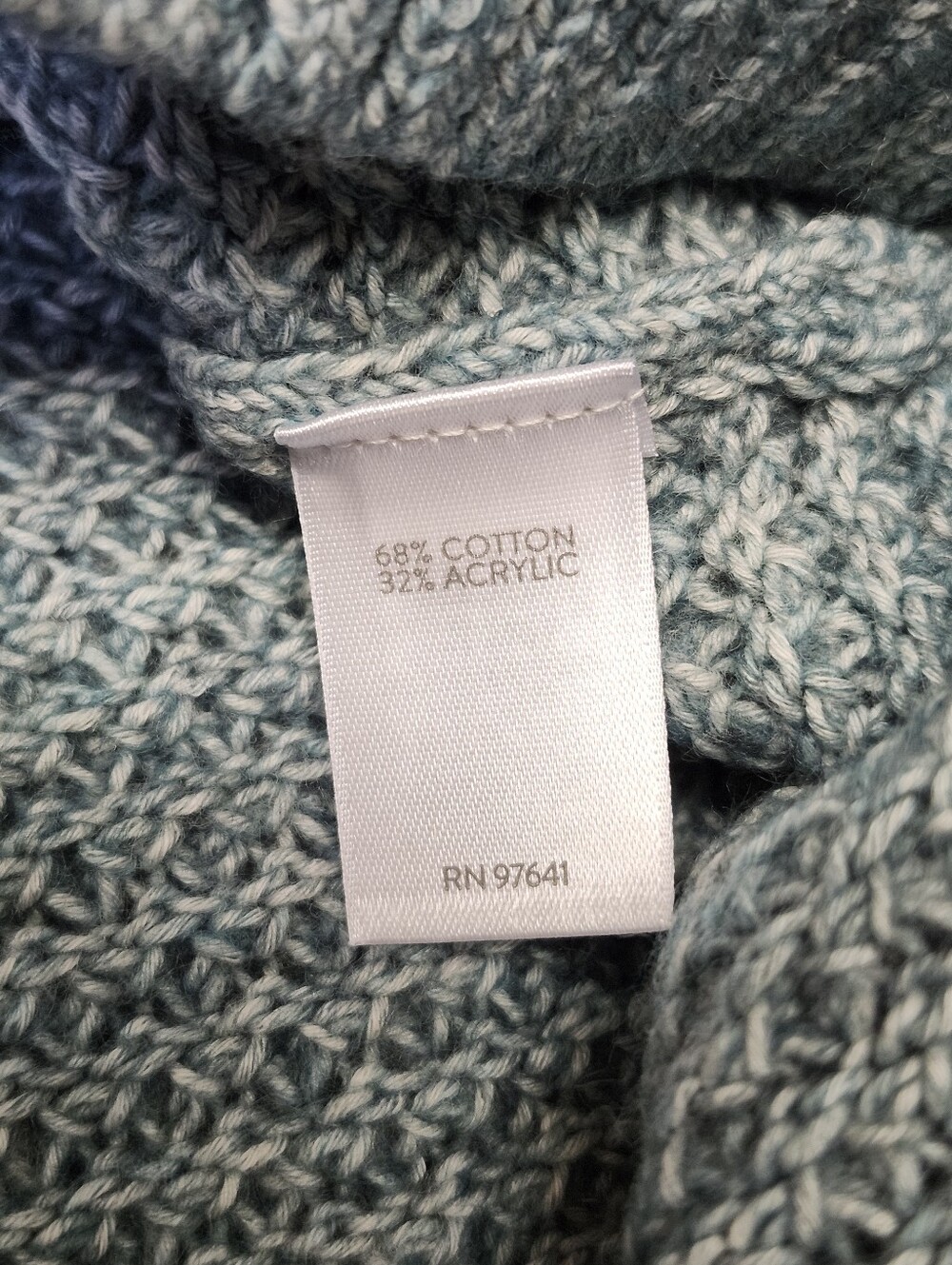 • NWT J. Jill Women's Pullover V-Neck Sweater Knit Vest Size XL Blue Spruce - Picture 7 of 11